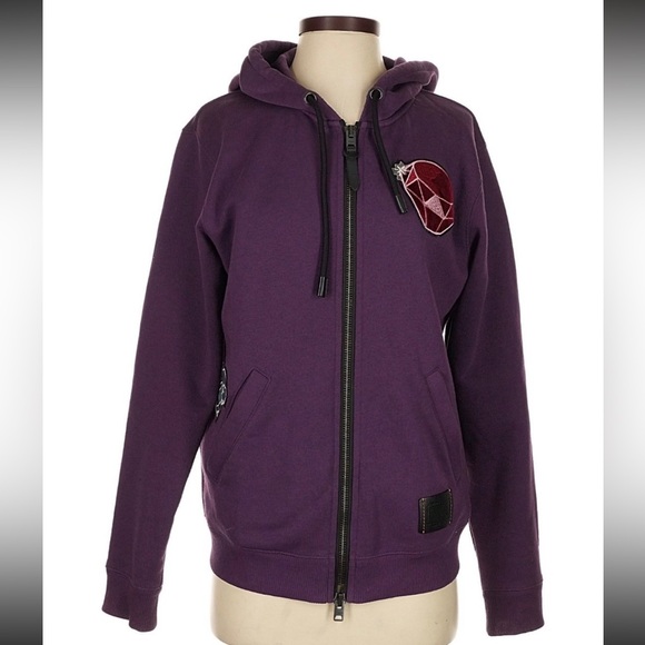 Disney Coach Snow White Dopey Purple Gem Sweatshirt size small - Picture 2 of 5